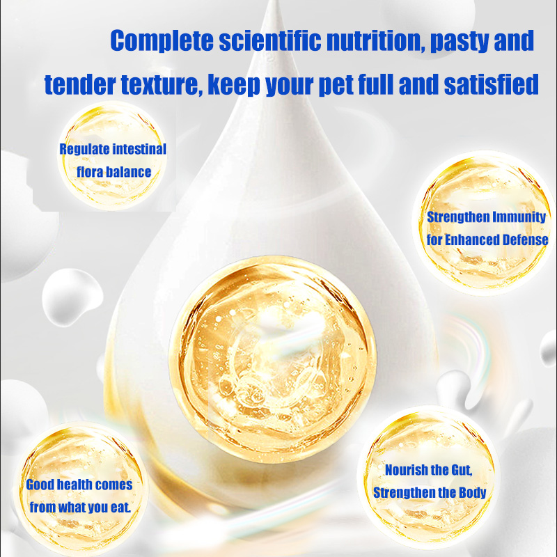 Pet Milk Powder Whole Chicken Milk Mash 200g, Weaning Nutritional Staple for Kittens & Puppies, Gentle on Stomach