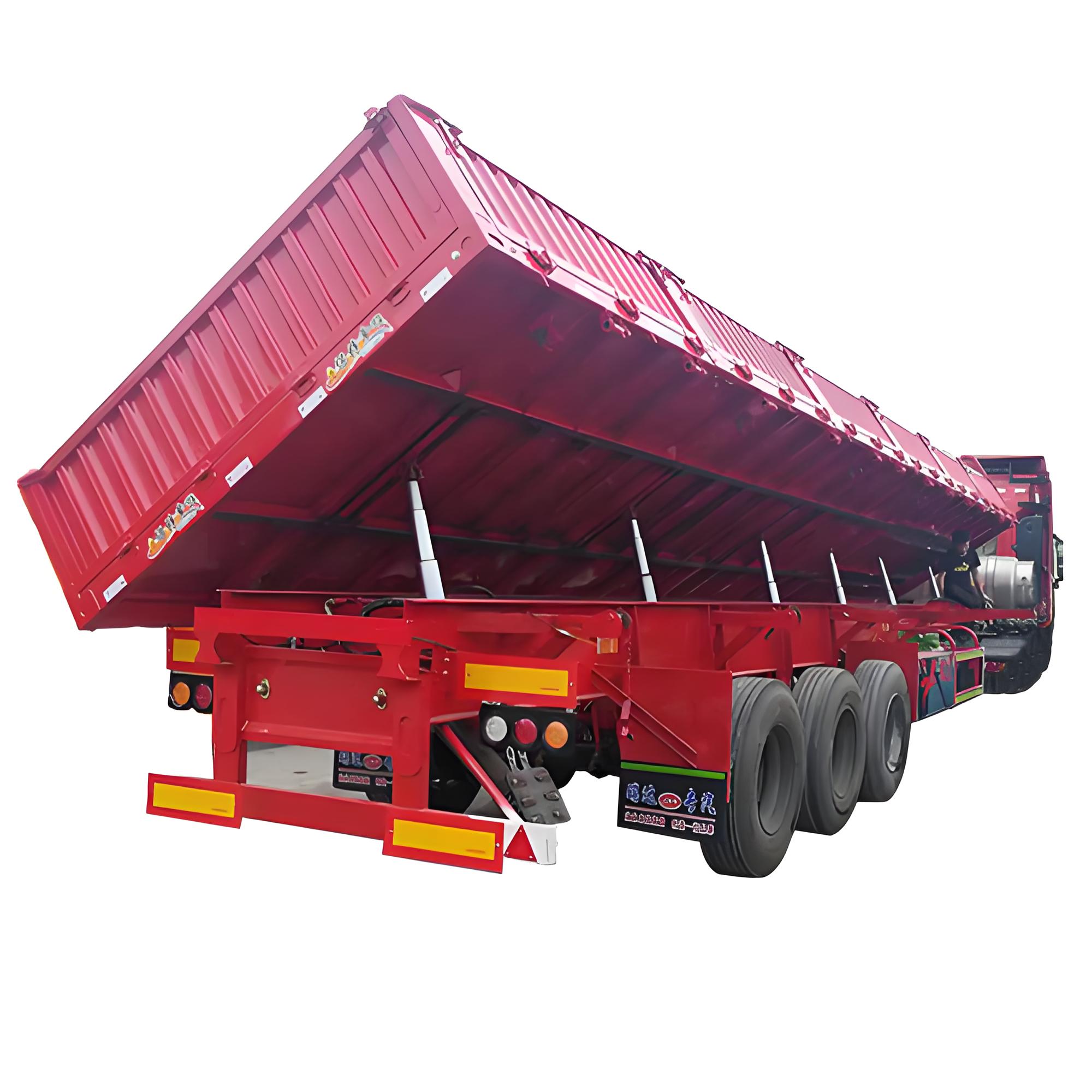 SIDE FLIP SEMI TRAILER