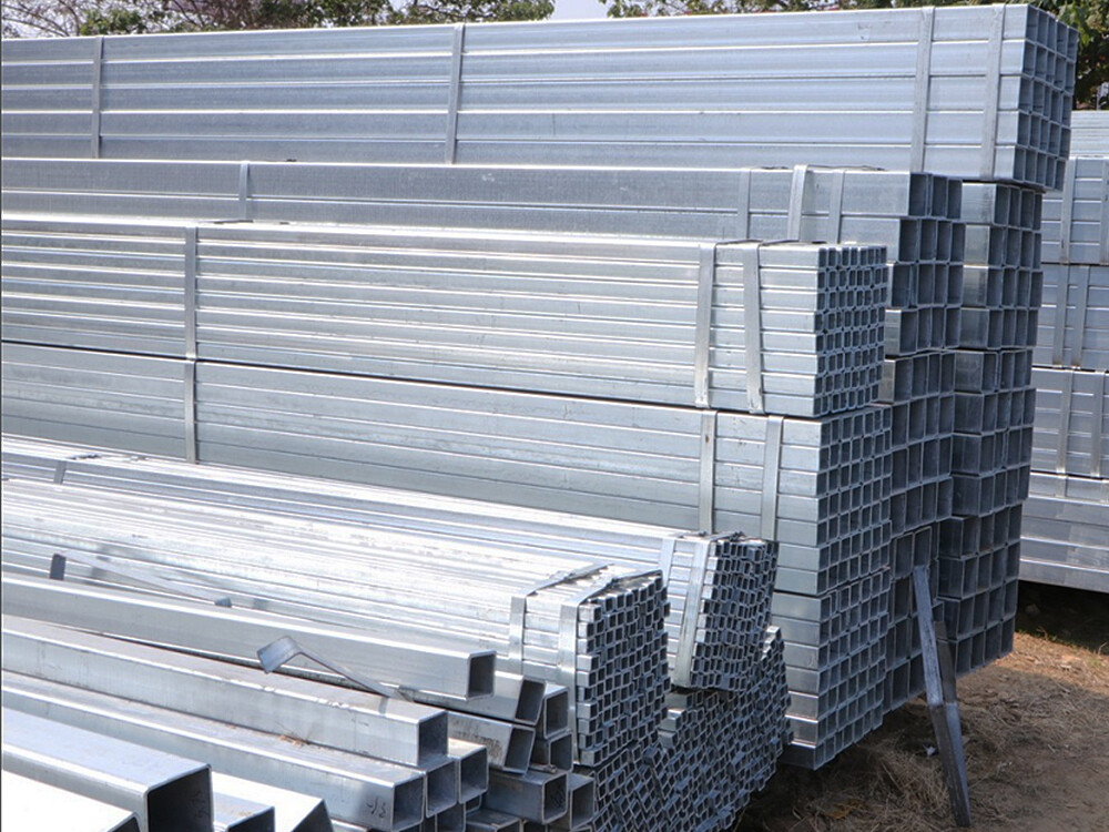 Tubo quadrado galvanizado