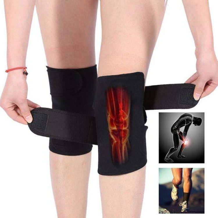 Self-heating knee support, magnetic therapy tourmaline knee pad, tourmaline knee pad with cushion, knee support, knee health care