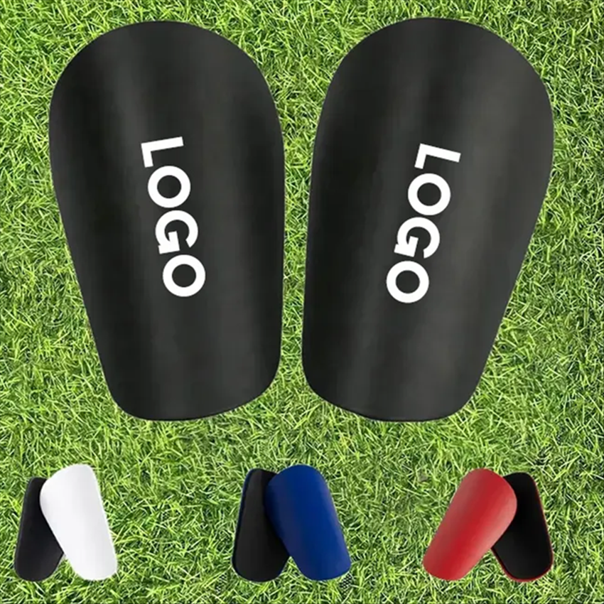 Customized mini soccer shin guards and leg guards for both men and women, made of EVA material, for calf protection
