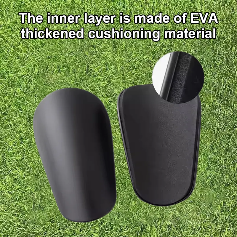 Customized mini soccer shin guards and leg guards for both men and women, made of EVA material, for calf protection