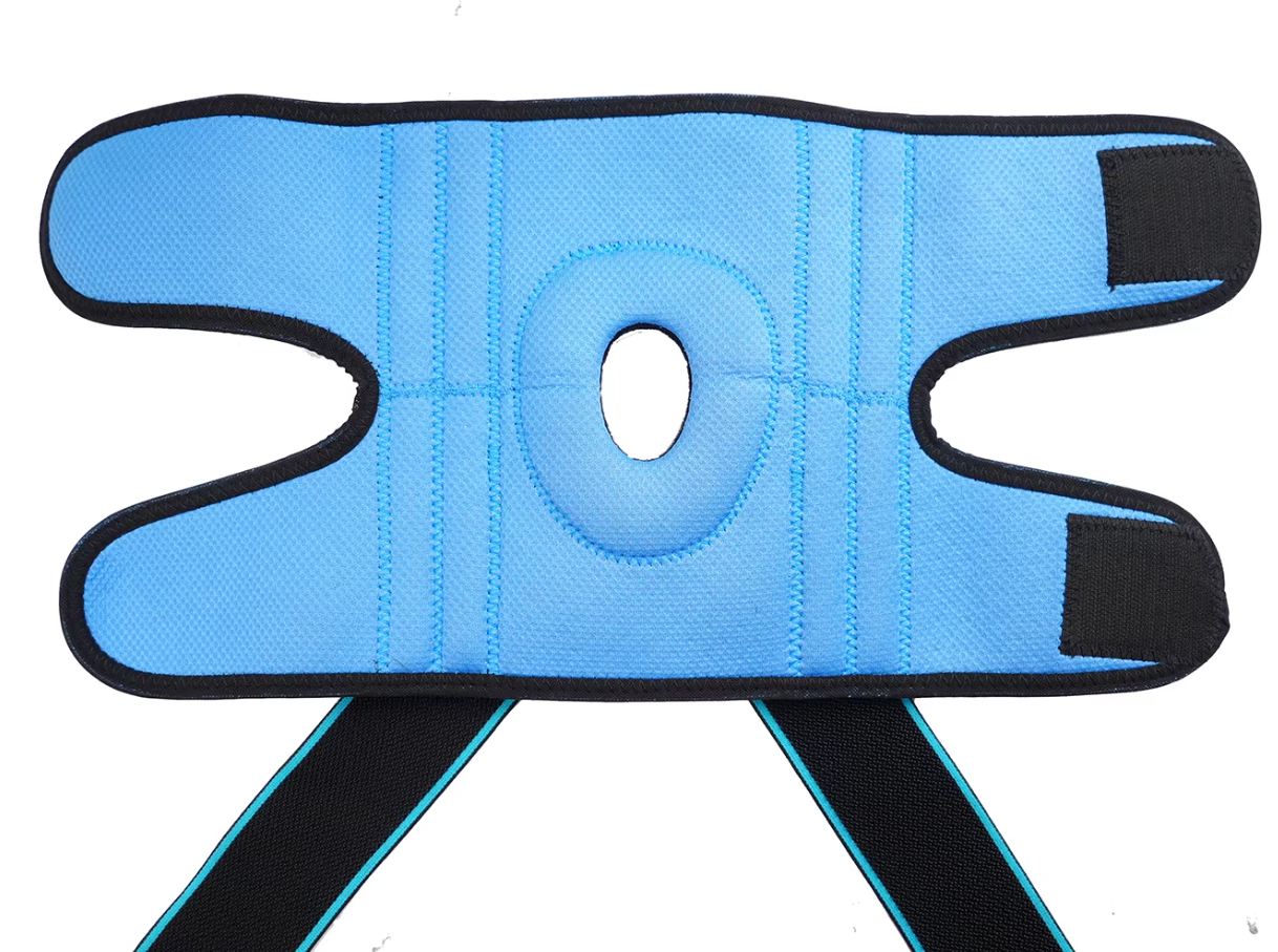 Adjustable sports elastic neoprene knee support for running