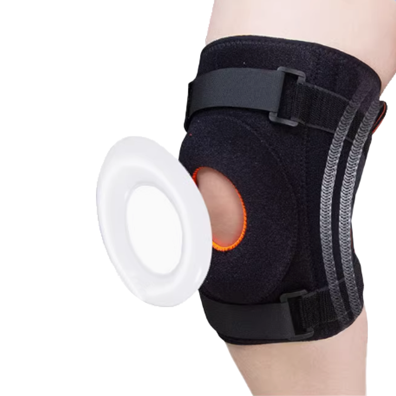 Neoprene knee pad with enhanced protection, universal breathable patella knee support