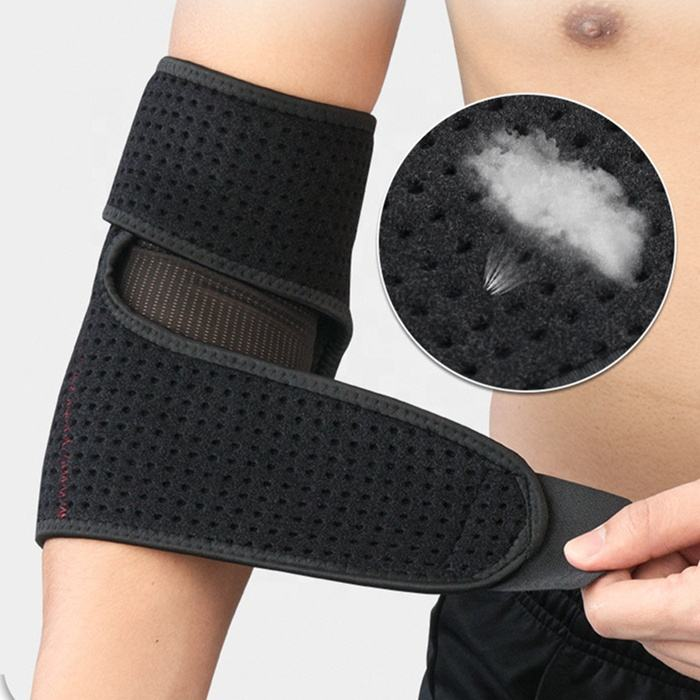 Elbow support breathable arm stabilizer supports basketball, baseball, and pain relieving splints