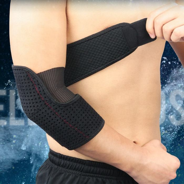Elbow support breathable arm stabilizer supports basketball, baseball, and pain relieving splints