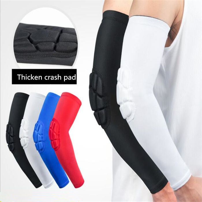 High quality anti-collision honey comb arm cover elbow protection sports protection