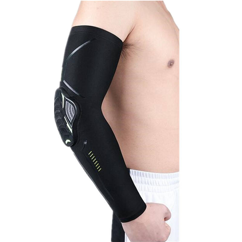 Sports pad elbow sleeves for basketball, football, volleyball, youth and adult size pads