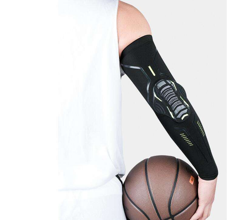 Sports pad elbow sleeves for basketball, football, volleyball, youth and adult size pads