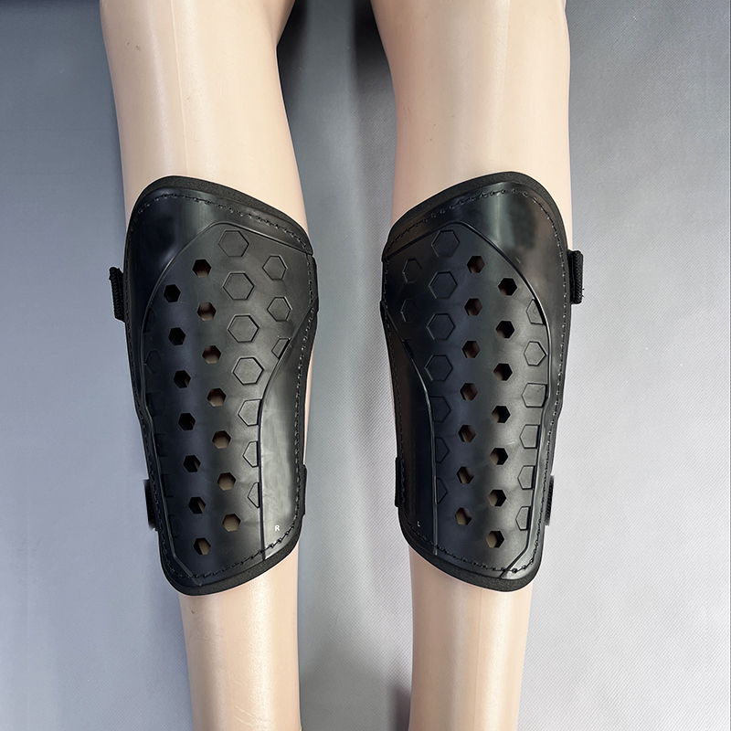 Football shin guards, ankle protectors,  cycling protective gear,strap-fastened shin guards