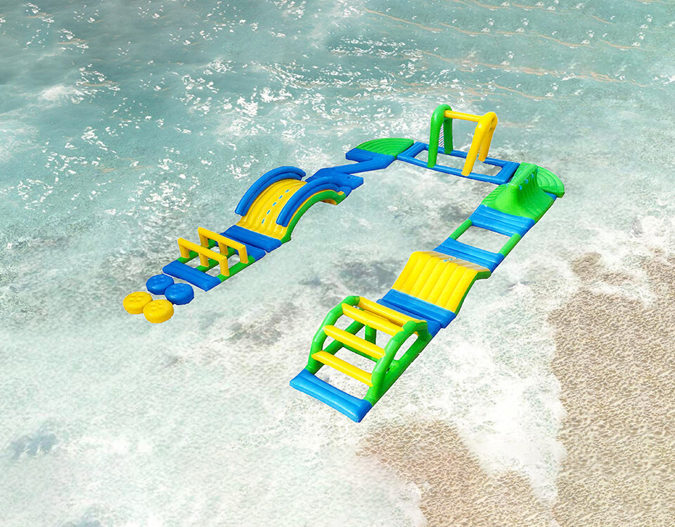 U-Shaped Water Obstacle Course-4