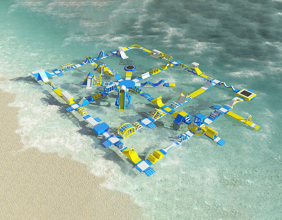 Commercial Large-Scale Water Obstacle Course-8