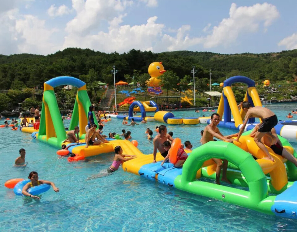 Swimming Pool Obstacle Course-5