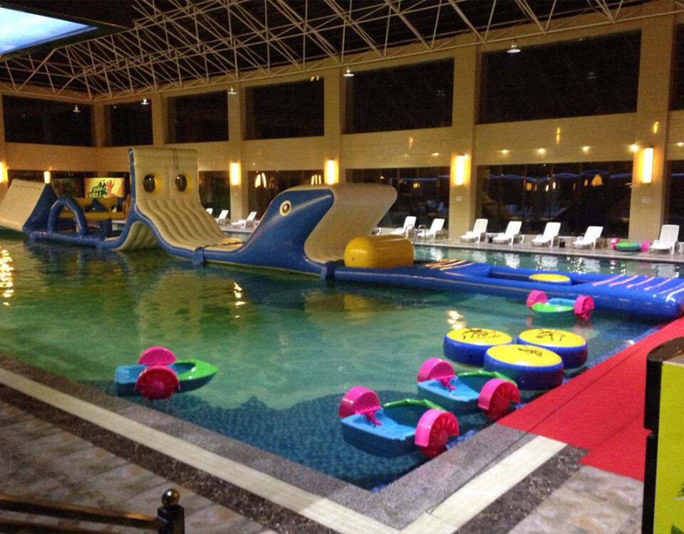 Swimming Pool Obstacle Course-5