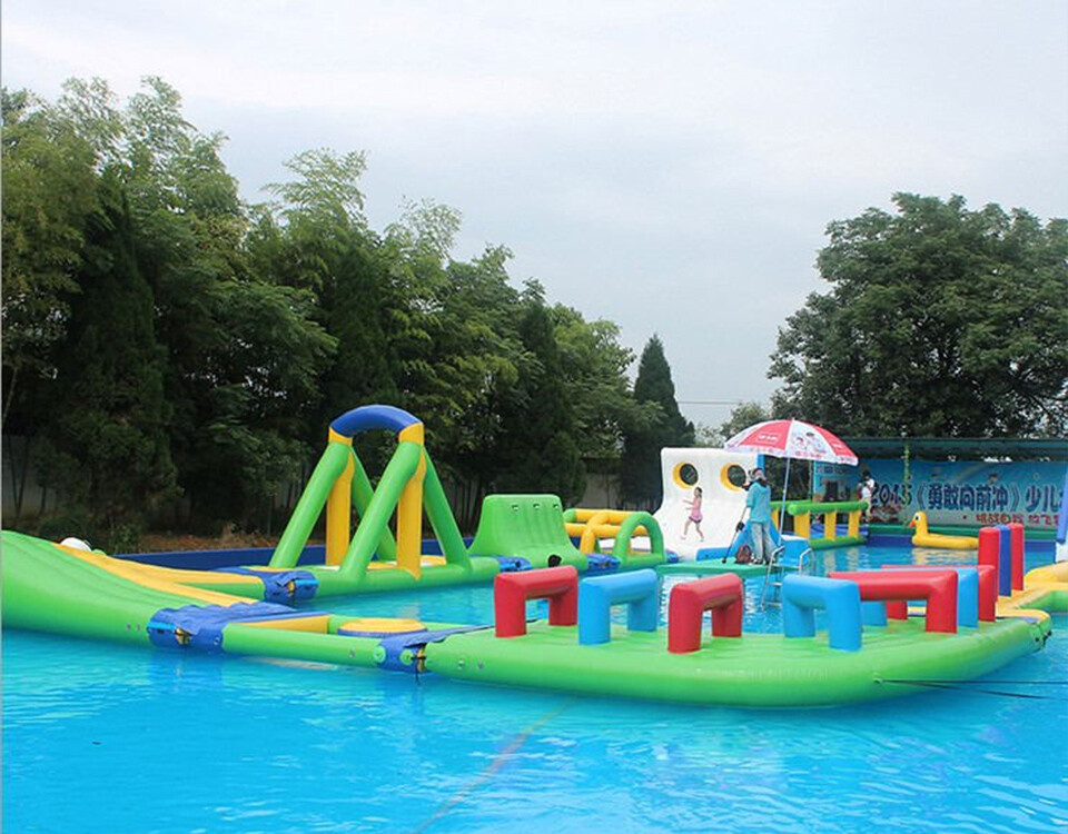 Swimming Pool Obstacle Course-1