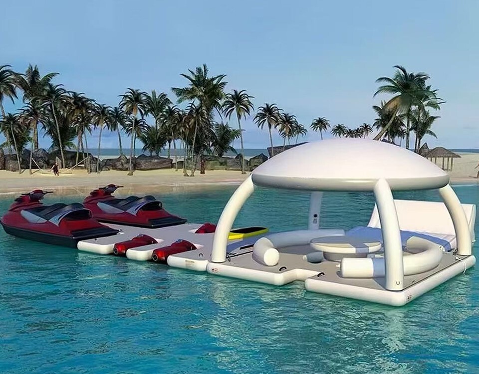 Inflatable Floating Bar-1