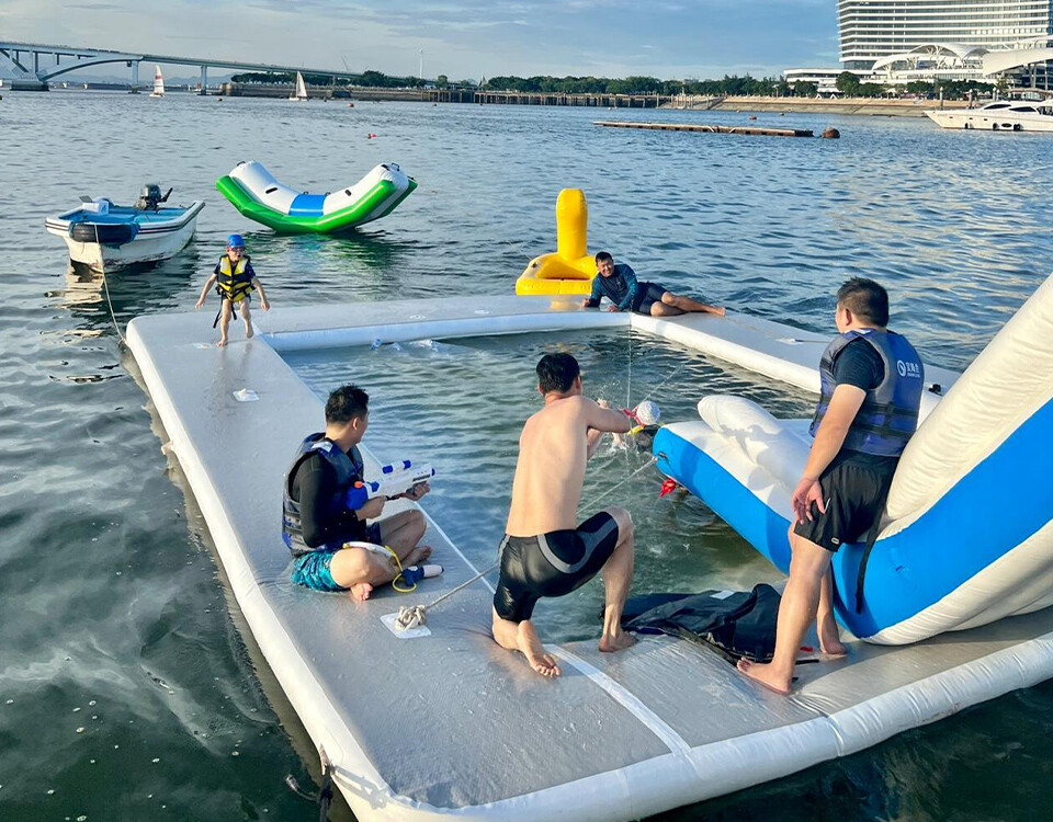 Sea pool inflatable