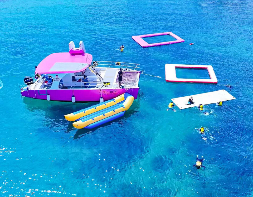 Sea pool inflatable