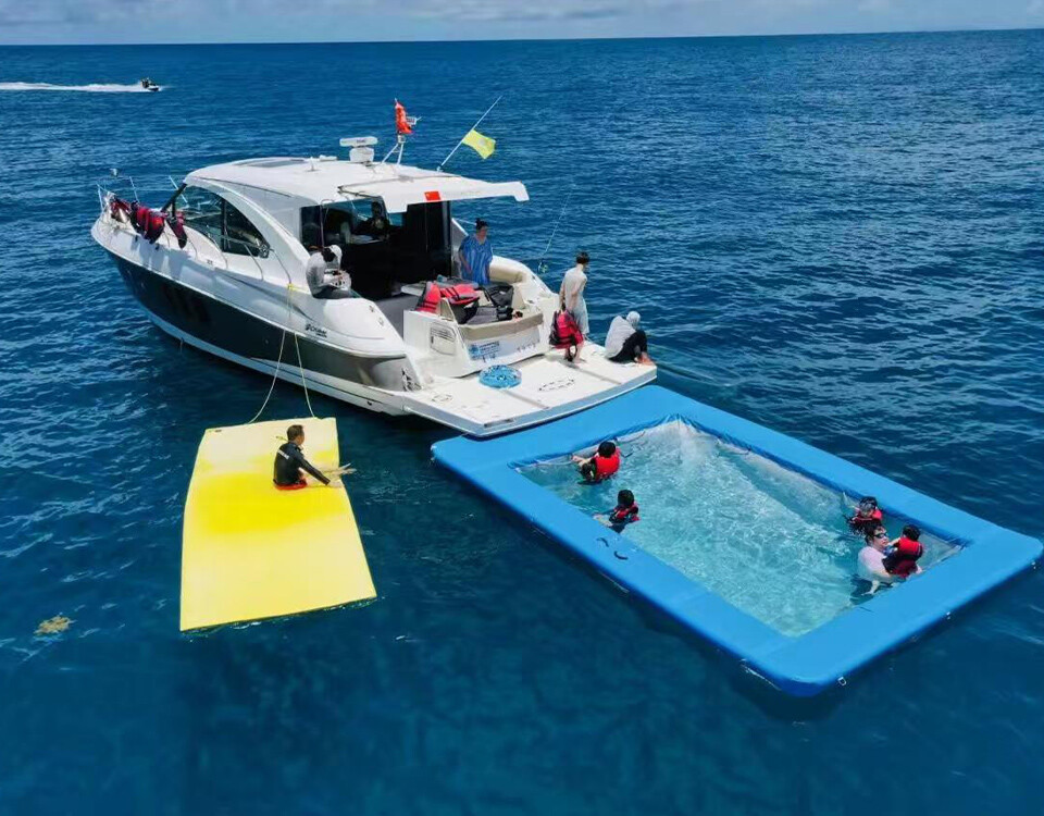 Sea pool inflatable