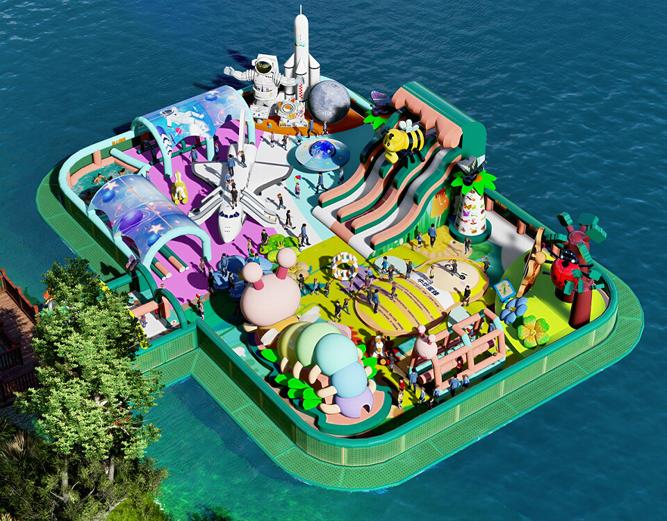 Inflatable amusement park-7