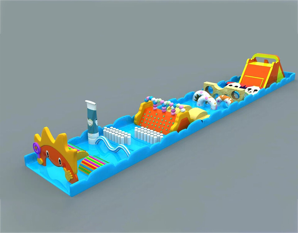 Inflatable 5k Obstacle Course-5