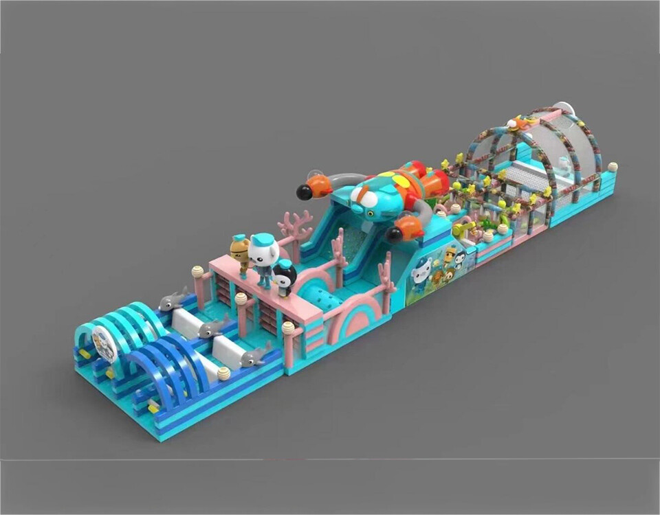 Inflatable 5k Obstacle Course-5