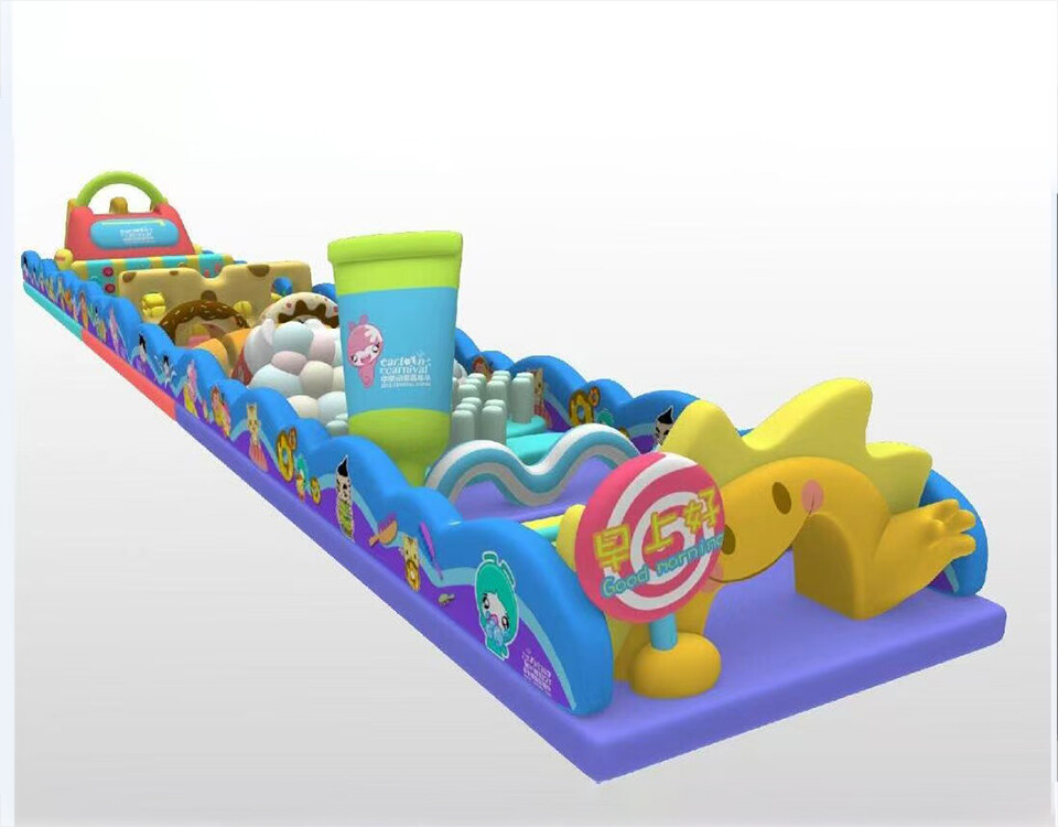 Inflatable 5k Obstacle Course-5