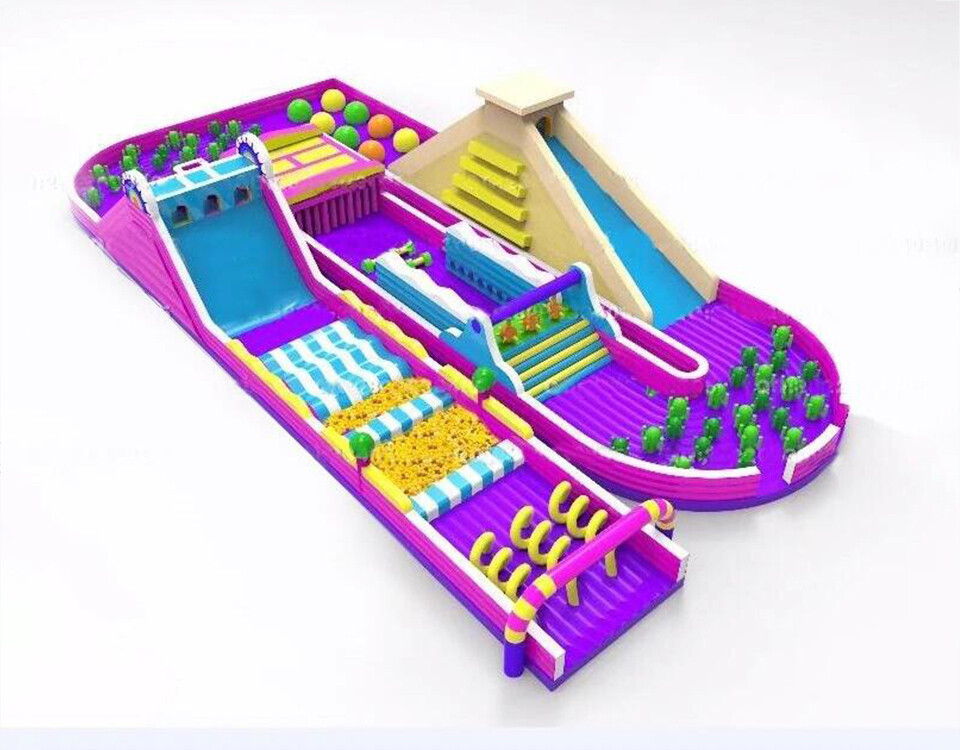 Inflatable 5k Obstacle Course-4