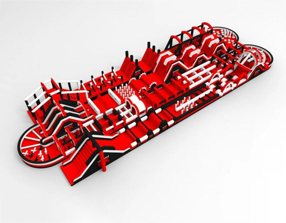 Inflatable 5k Obstacle Course-3