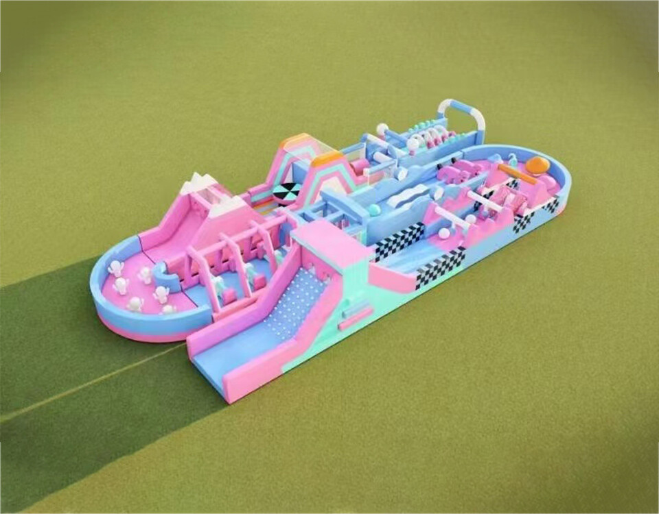 Inflatable 5k Obstacle Course-4