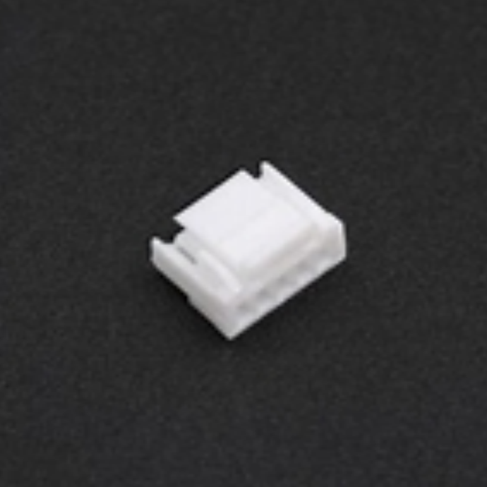 In-stock HSG PH1.25mm 1x5P red single row PA66 UL94V-0 KuaiLi P/N GH1.25-5Y RCD