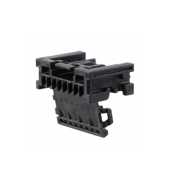 In-stock HSG PH2.0mm 1*8P black single row PBT Molex P/N 34791-0080 RCD