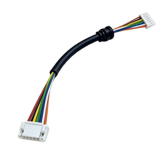 2464 multi-core sheathed wire NH1.0 with buckle terminal, high temperature resistant shielded wire, suitable for electronic industry, high-quality material for wire harness, stable performance RCD