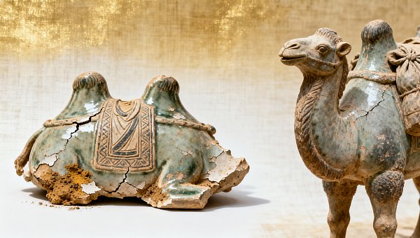 Can you really touch the Han Dynasty pottery fragments left by camel caravans on the Silk Road trade history experience?