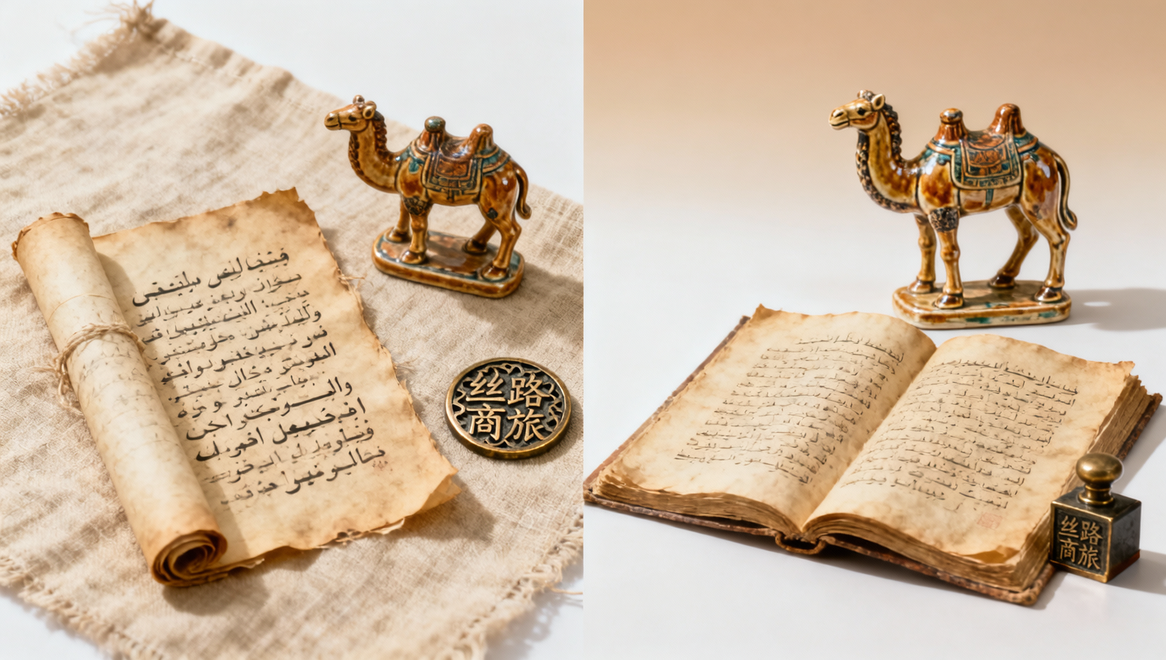 Why don't most exhibition halls display original Tangut documents in the Silk Road trade history experience?