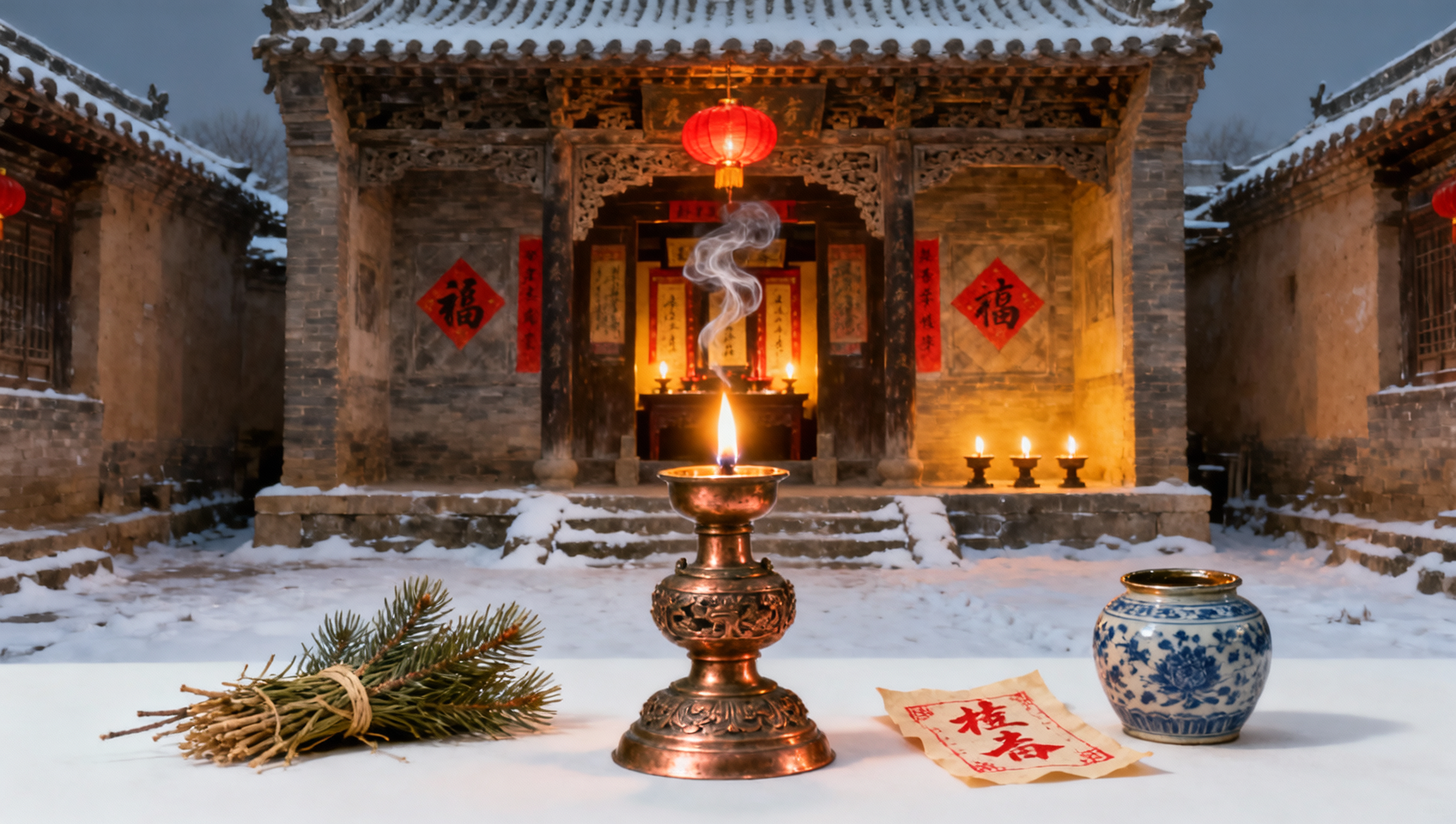 Henan Traditional Chinese New Year Experience: Which villages still preserve the old custom of 'keeping the lights on all night during New Year's Eve'?