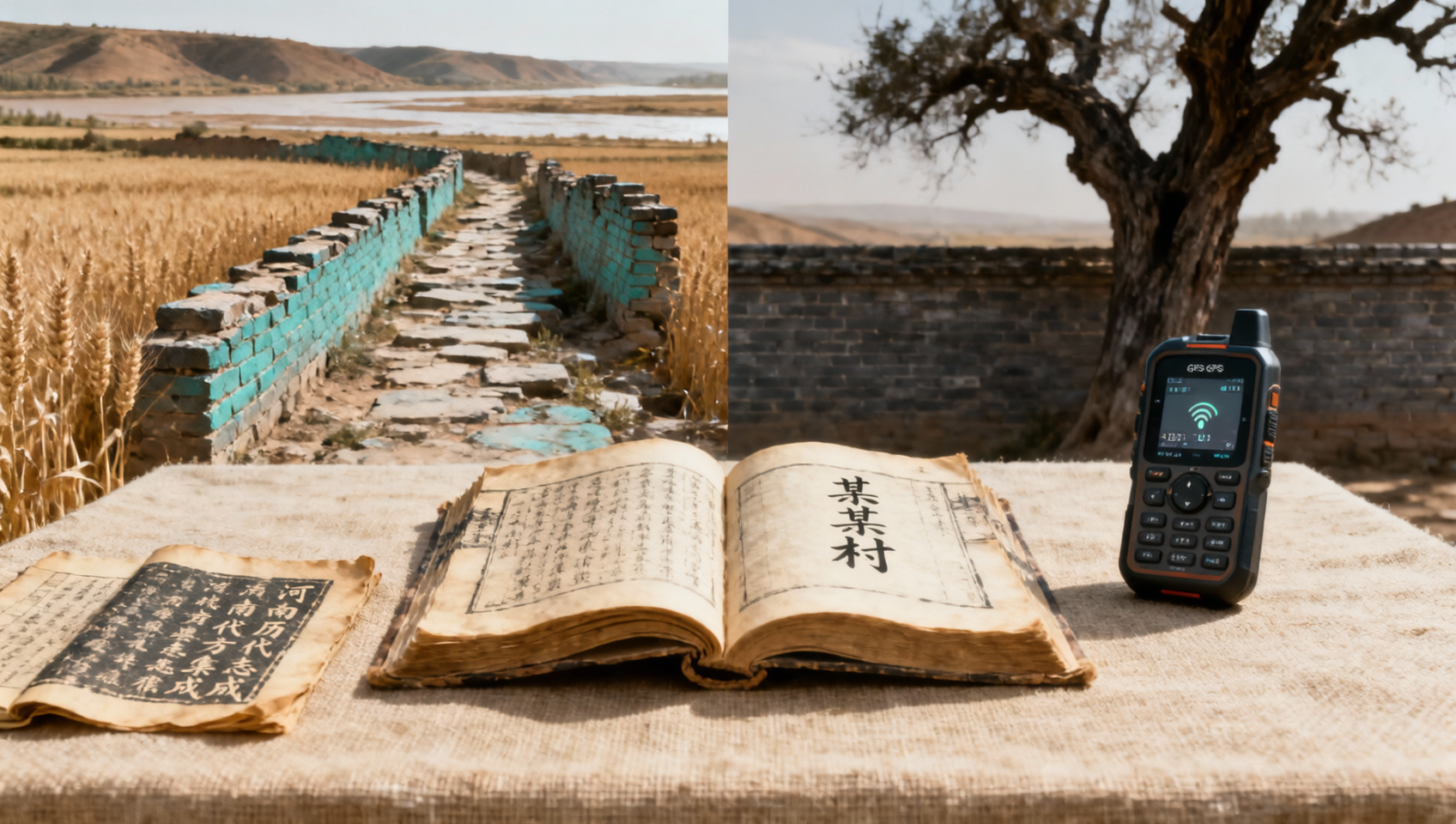 In Henan searching for my ancestors, why are some village names found in county records but not on maps?