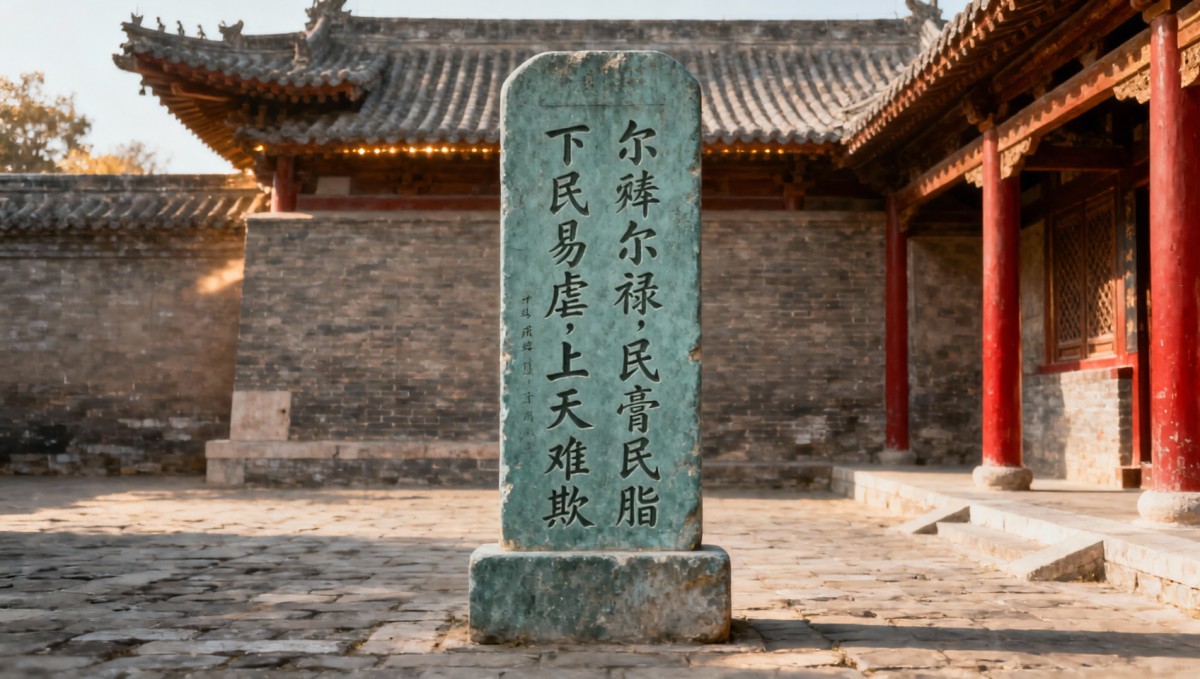 第一次去开封府别只盯着升堂表演——那座不起眼的‘戒石铭’碑才是包公文化的真正起点