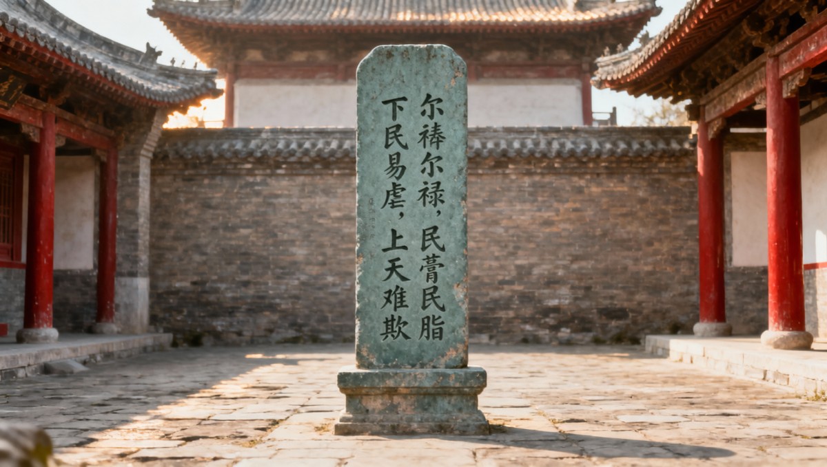 第一次去开封府别只盯着升堂表演——那座不起眼的‘戒石铭’碑才是包公文化的真正起点