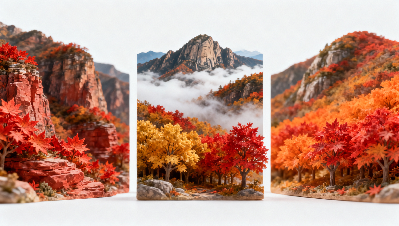 The best time to see red leaves in Henan is really in late October? Comparative study of color change rhythms in Taihang Mountains, Funiu Mountains, and Dabie Mountains