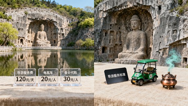 Hidden costs not listed on Chinese tour price lists: How are guide tips, electric cart fares, and incense vouchers calculated?
