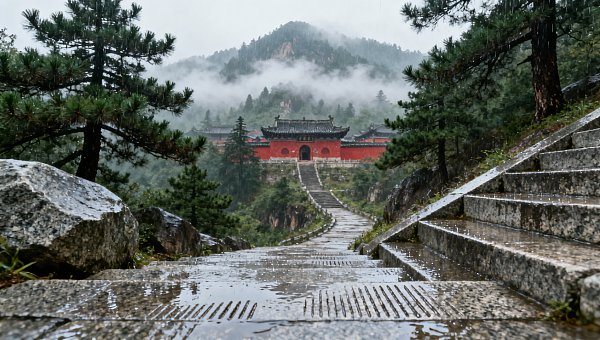 Risks that Shaolin Temple travel guides don't explicitly mention: mountain roads in the rain, monks' lecture times, and the truth about long queues for martial arts performances.