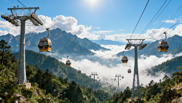 Dali Cangshan Xima Pond Ropeway Restoration Trial Operation, Yunnan's High-End Eco-Tourism Delivery Capacity Rebounds