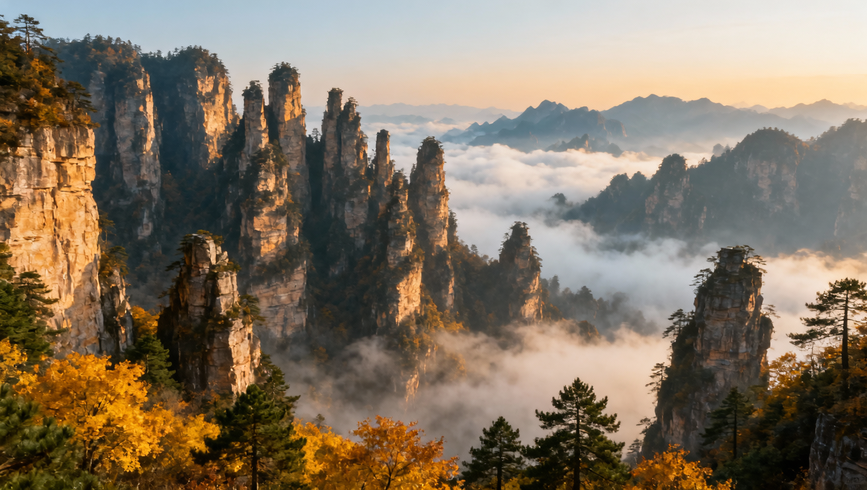 What is the best month to visit Zhangjiajie? July brings scorching sun, while October has fewer crowds and beautiful scenery, but the temperature difference is so large that you need to bring clothes for two seasons.