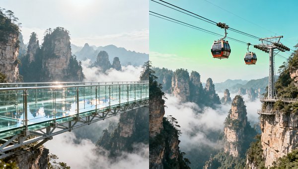 5 pitfalls Zhangjiajie travel guides don’t mention: failed Glass Bridge reservations, cable cars suspended on rainy days, accommodations too far from scenic areas