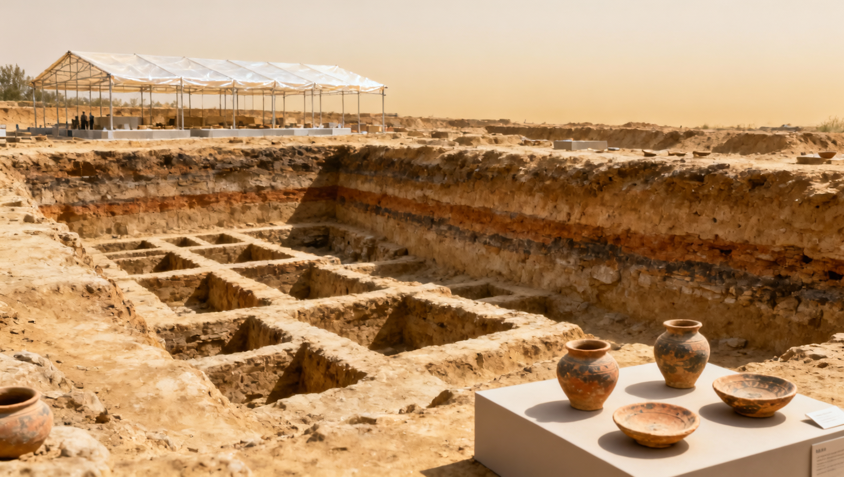 What Can You See on a Visit to an Archaeological Excavation Site in Henan