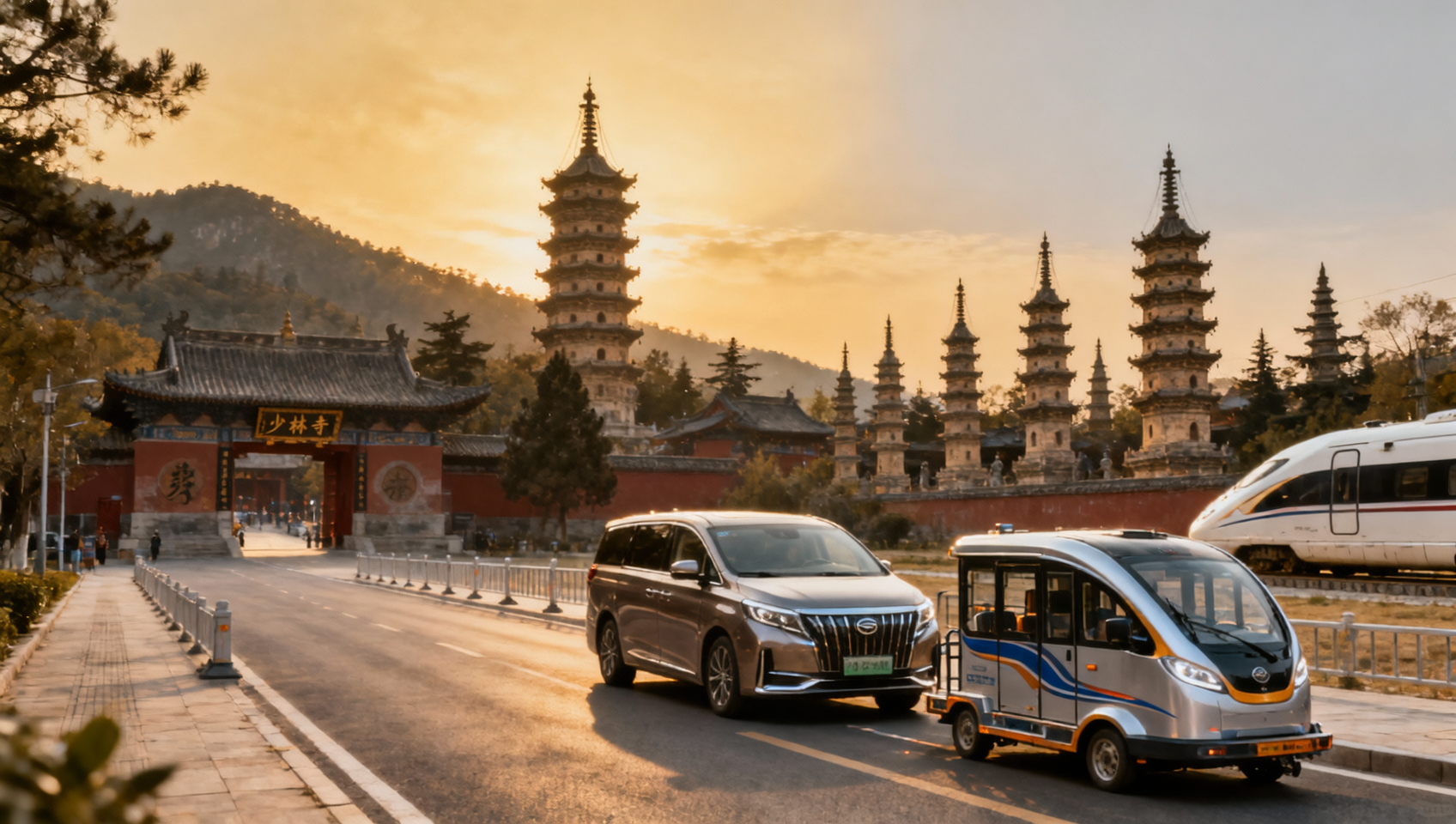 How to get from Zhengzhou to Shaolin Temple faster and more conveniently
