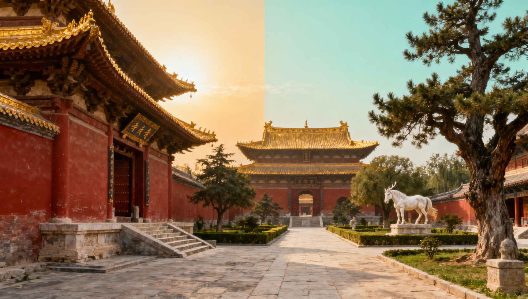 Is half a day enough to visit White Horse Temple