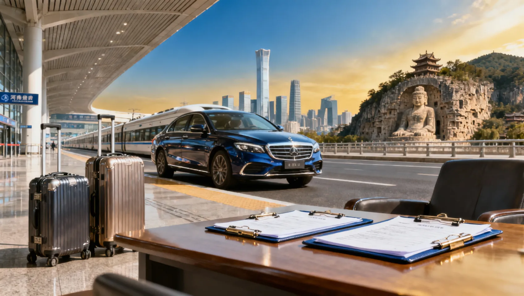 How can business travel in Henan balance itinerary efficiency and reception experience