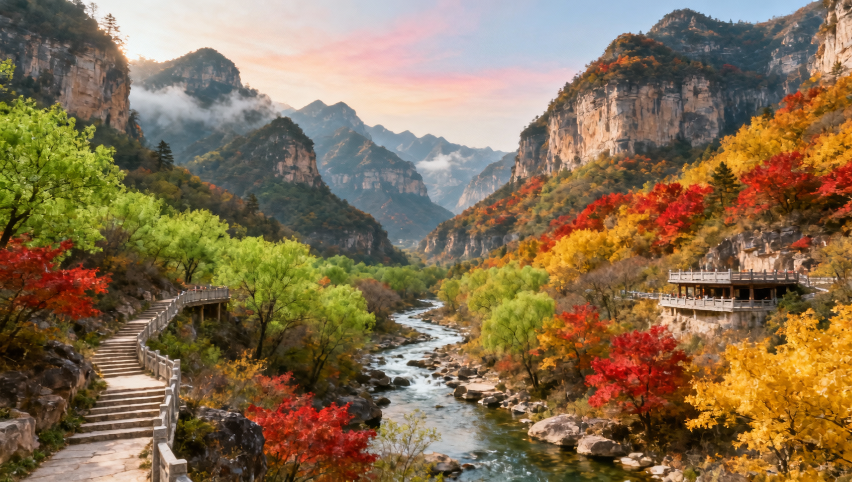 Is Henan’s natural landscape tours more suitable for spring or autumn